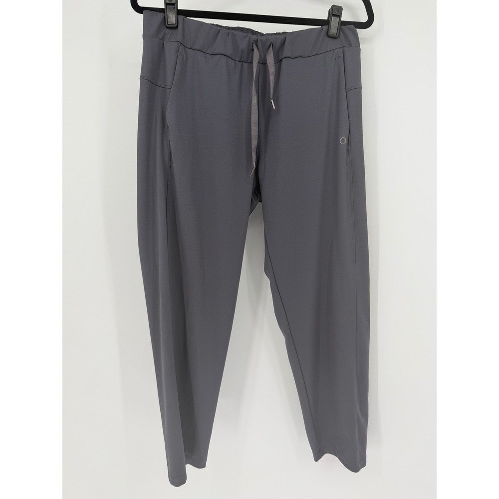 Skora Mens Joggers Charcoal Gray Athletic Training Pants Size Medium Drawstring